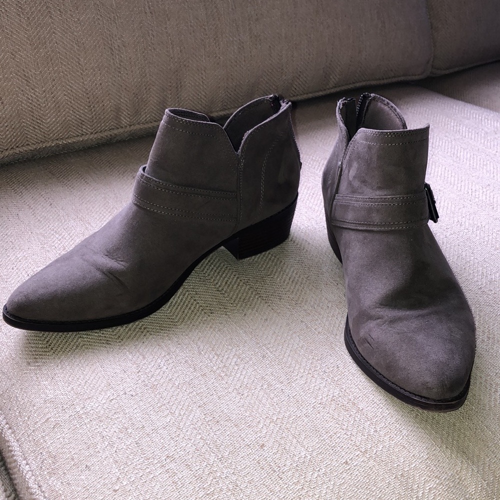 ✨David Aaron Brown Ankle Boots